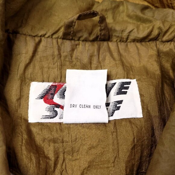 Vintage 80s Active Stuff Womens Bomber Style Jacket S Floral Pattern Oversized - Picture 6 of 6